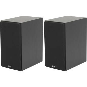 ELAC Uni-Fi 2.0 UB52 3-Way Bookshelf Speakers (Black, Pair)