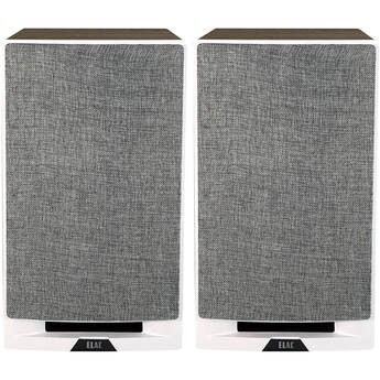 ELAC Uni-Fi Reference UBR62 3-Way Bookshelf Speakers (Satin White with Oak Sides, Pair)