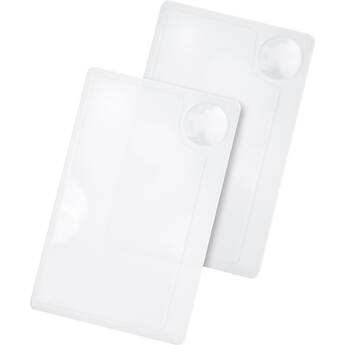 Carson Credit Card-Sized Magnifier with Spot Lens (2-Pack)