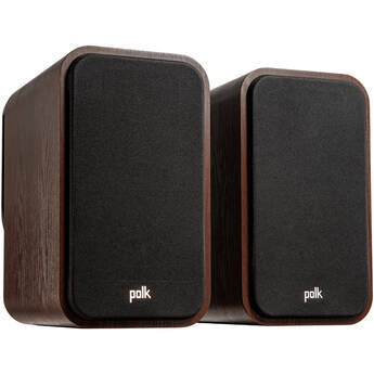 Polk Audio Signature Elite ES20 Two-Way Bookshelf Speakers (Brown, Pair)