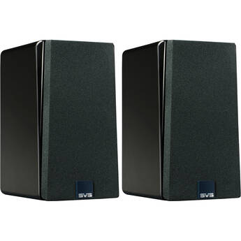 SVS Prime Satellite 2-Way Bookshelf Speakers (Piano Gloss Black, Pair)