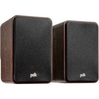 Polk Audio Signature Elite ES15 Two-Way Bookshelf Speakers (Walnut, Pair)