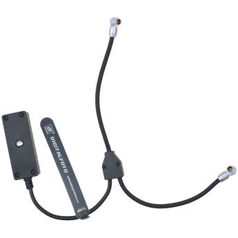 DigitalFoto Solution Limited 2-Pin LEMO to 2-Pin LEMO & D-Tap Splitter Cable for Tilta Float & Select DJI Gimbals (7.9")