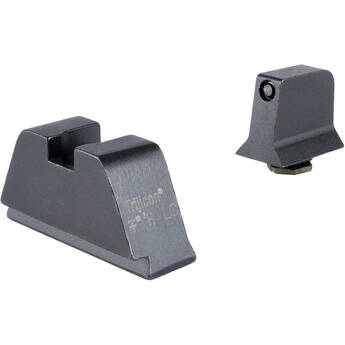 Trijicon Suppressor/Optic Sight Set for Glock Standard Frame (Black Front Outline, Non-Illuminated Rear)
