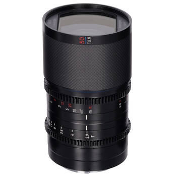 Sirui Saturn 50mm T2.9 1.6x Carbon Fiber Full-Frame Anamorphic Lens (Canon RF, Blue Flare)