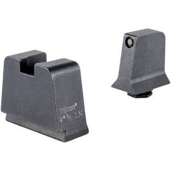 Trijicon Suppressor/Optic Sight Set for Glock Slim Frame (Black Front Outline, Non-Illuminated Rear)