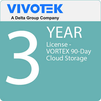 Vivotek VORTEX 90-Day Cloud Storage 3-Year License
