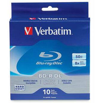 Verbatim 50GB 8x Blu-ray Disc (10-Pack)