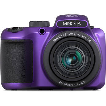 Minolta MN40Z Digital Camera (Purple)