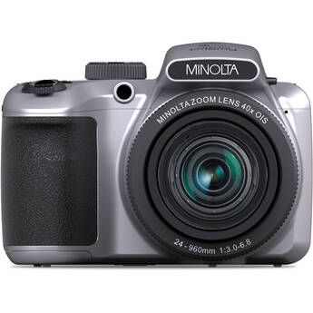 Minolta MN40Z Digital Camera (Silver)