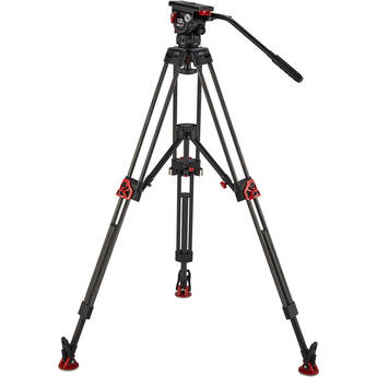 Camgear Elite 8 CF/MS Carbon Fiber Tripod with Mid-Level Spreader System