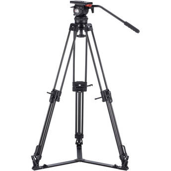 Camgear V10 CF/GS Fluid Head & Carbon Fiber Tripod with Ground Spreader System (100mm)