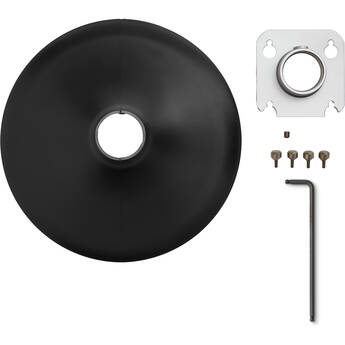 Shure A901-R-PM-1.5IN Pole-Mount Kit for MXA901-R Microphone and 1.5" NPT Pole (Black)