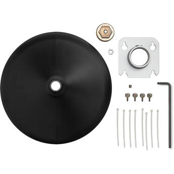 Shure A901-R-PM-3/8IN Pole-Mount Kit for MXA901-R Microphone and 3/8" Threaded Rod (Black)