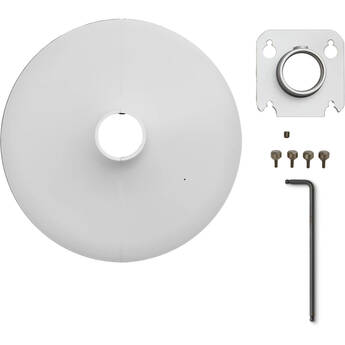Shure A901-R-PM-1.5IN Pole-Mount Kit for MXA901-R Microphone and 1.5" NPT Pole (White)
