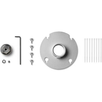 Shure A900-PM-3/8IN Pole-Mount Kit for MXA902, 910, 920 Mic, and 3/8" Threaded Rod (Black)
