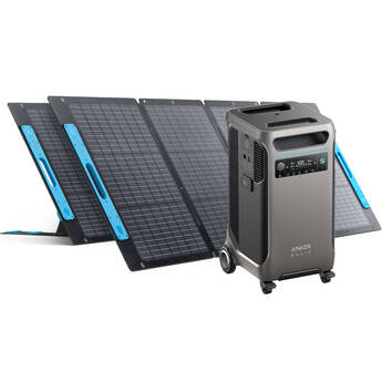Anker SOLIX F3800 Portable Power Station with Two 200W Solar Panels Kit