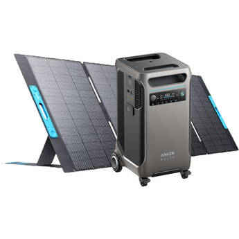 Anker SOLIX F3800 Portable Power Station with 400W Foldable Solar Panel