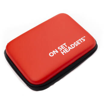 ON SET HEADSETS Travel Case (Red)