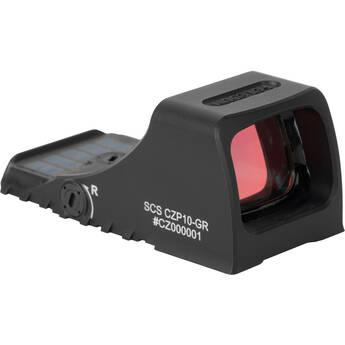 Holosun SCS-P10 Solar-Charging Sight for CZ P10 Optics-Ready (Green Circle-Dot Reticle)
