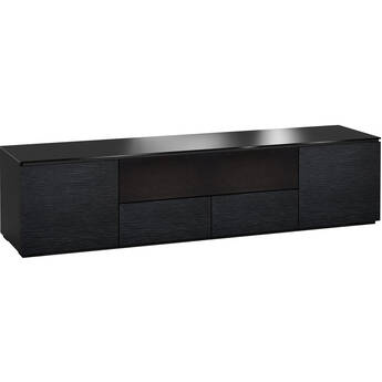 Salamander Designs Chicago 245 UST Projector Integrated Cabinet for Epson LS800 (Black Oak)