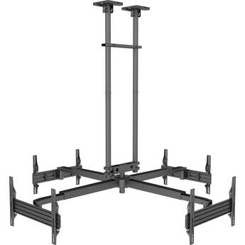Mount-It! MI-20123 Four-Screen Four-Side Ceiling Mount for LG Ultra-Stretch Displays