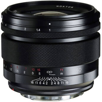Voigtlander Nokton 50mm f/1.0 Aspherical Lens (Canon RF)