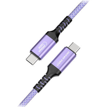 Tera Grand USB-C 3.2 Gen 2x2 Cable (Purple, 6')