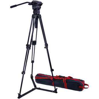 Acebil CH1 75mm Head with T705G Tripod, Ground Spreader & S-11 Case Kit