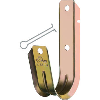 Simply45 2" Standard J-Hook with Retainer Pin (10-Pack)