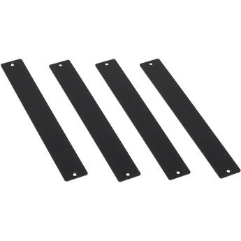 MuxLab Blank Filler Plates for 500923 Transceiver Chassis (Set of 4)