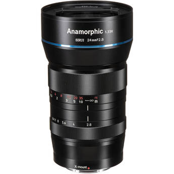 Sirui 24mm f/2.8 Anamorphic 1.33x Lens (X Mount)