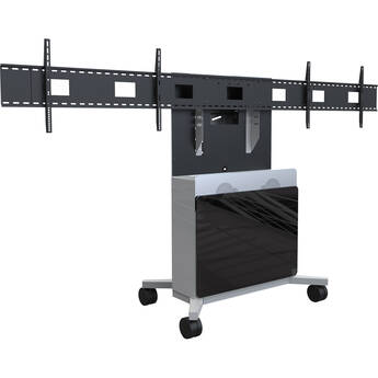 AVTEQ ELT-2100L Mobile AV Cart for Dual 86" Displays (TAA Compliant)