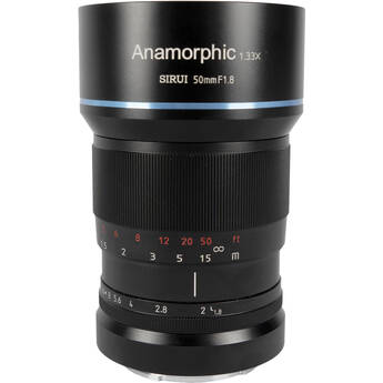 Sirui 50mm f/1.8 Super35 Anamorphic 1.33x Lens (L Mount)