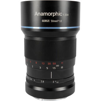 Sirui 50mm f/1.8 Super35 Anamorphic 1.33x Lens (RF Mount)