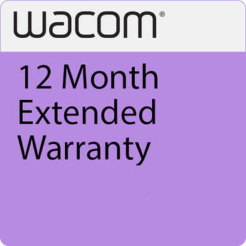 Wacom 1-Year Extended Warranty for Intuos Pro Medium