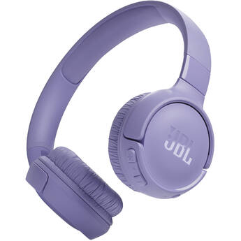 JBL Tune 520BT Wireless On-Ear Headphones (Purple)