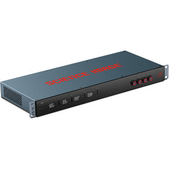 SCIENCE IMAGE Flow Edge 4-Channel Rackmount 4K Up/Down/Cross Converter (1 RU)