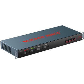 SCIENCE IMAGE Studio Edge 4-Channel Rackmount Bidirectional 4K SDI/HDMI/Full NDI Converter (1 RU)