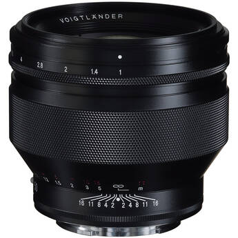 Voigtlander Nokton 50mm f/1.0 Aspherical Lens (Sony E)