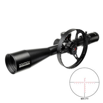 Sightron 10-60x56 S6 ED Field Target Riflescope with Side Wheel (MH-FT)