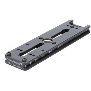 ProMediaGear PX6-QD 6" Arca-Type Double Dovetail Plate with QD Quick Release Adapter Port
