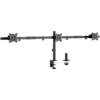 Rocstor ErgoReach EP4 Premium Triple Monitor Pole Mount