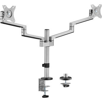 Rocstor ErgoReach EP14 Premium Aluminum Articulating Dual-Screen Mount