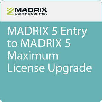 MADRIX 5 entry to MADRIX 5 maximum License (Upgrade)