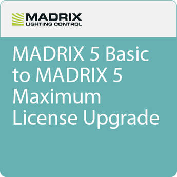 MADRIX 5 basic to MADRIX 5 maximum License (Upgrade)