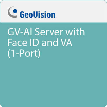 GeoVision GV-AI Server with Face ID and VA (1-Port)