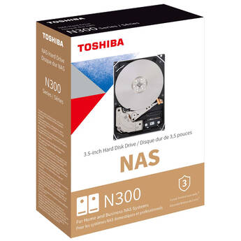 Toshiba 10TB N300 7200 rpm SATA III 3.5" Internal NAS HDD