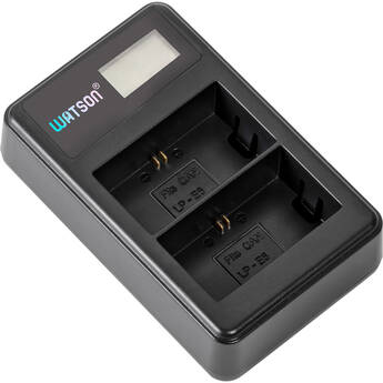Watson Mini Duo USB-C Charger for Canon LP-E6, LP-E6N, and LP-E6NH Batteries