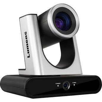 Lumens VC-TR40NB Dual-Lens AI Auto-Tracking Full HD NDI Camera with 20x Optical Zoom (Black)